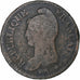 France, Decime, Dupré, AN 7, Paris, Copper, VF(20-25), Gadoury:187