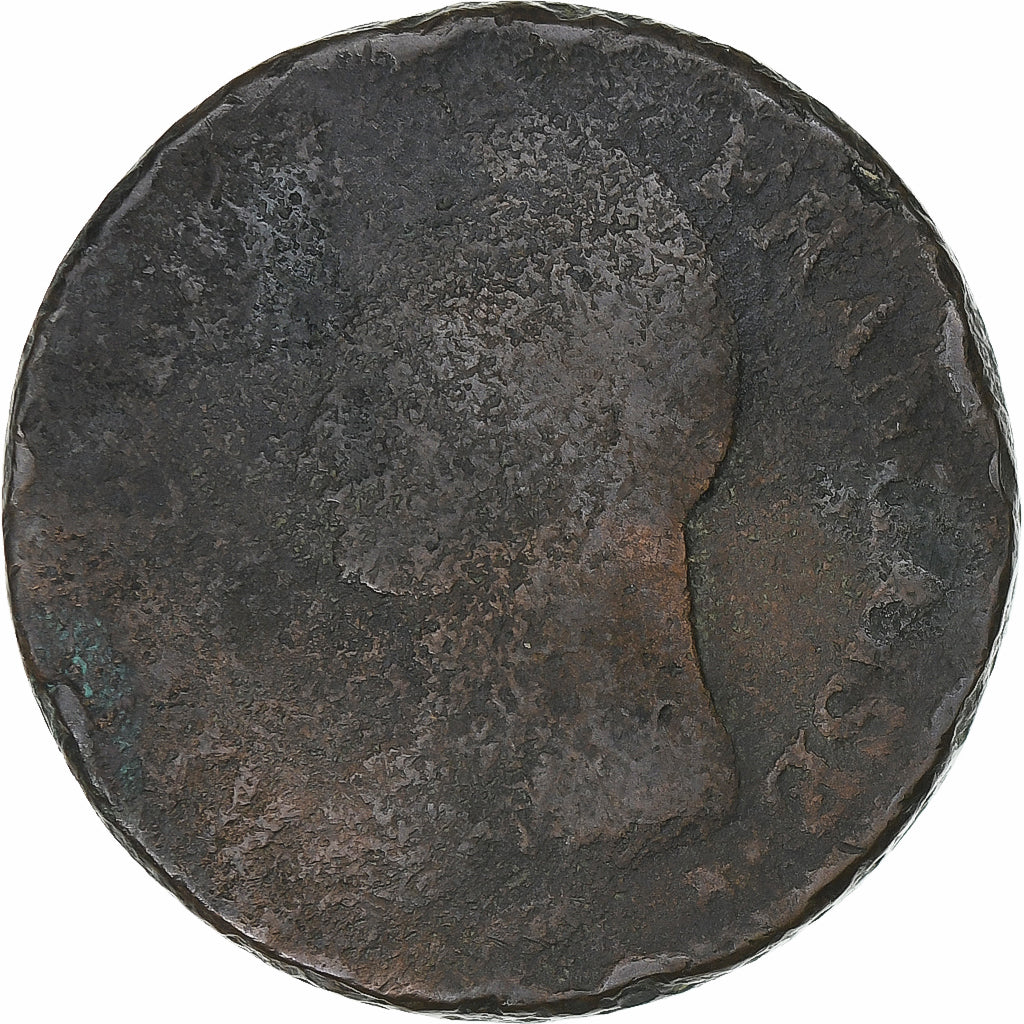 France, Decime, Dupré, Lille, Copper, F(12-15), Gadoury:187