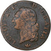 Frankreich, Louis XVI, Sol, 1789, Toulouse, Kupfer, S, Gadoury:350