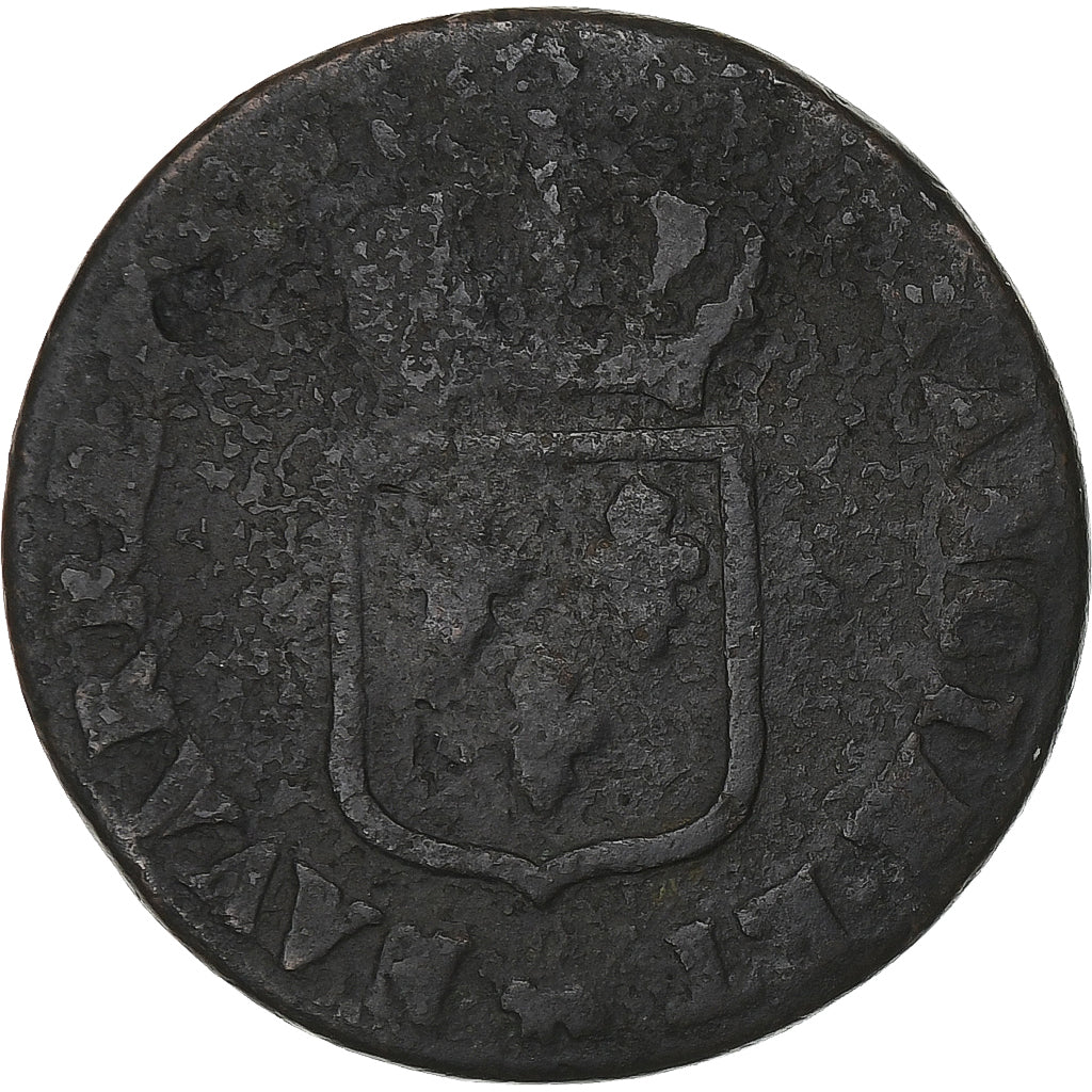 France, Louis XVI, Sol de Béarn, Pau, Cuivre, TB, Gadoury:350a