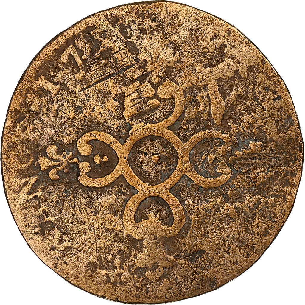 Francia, Louis XIV, Six deniers dits 