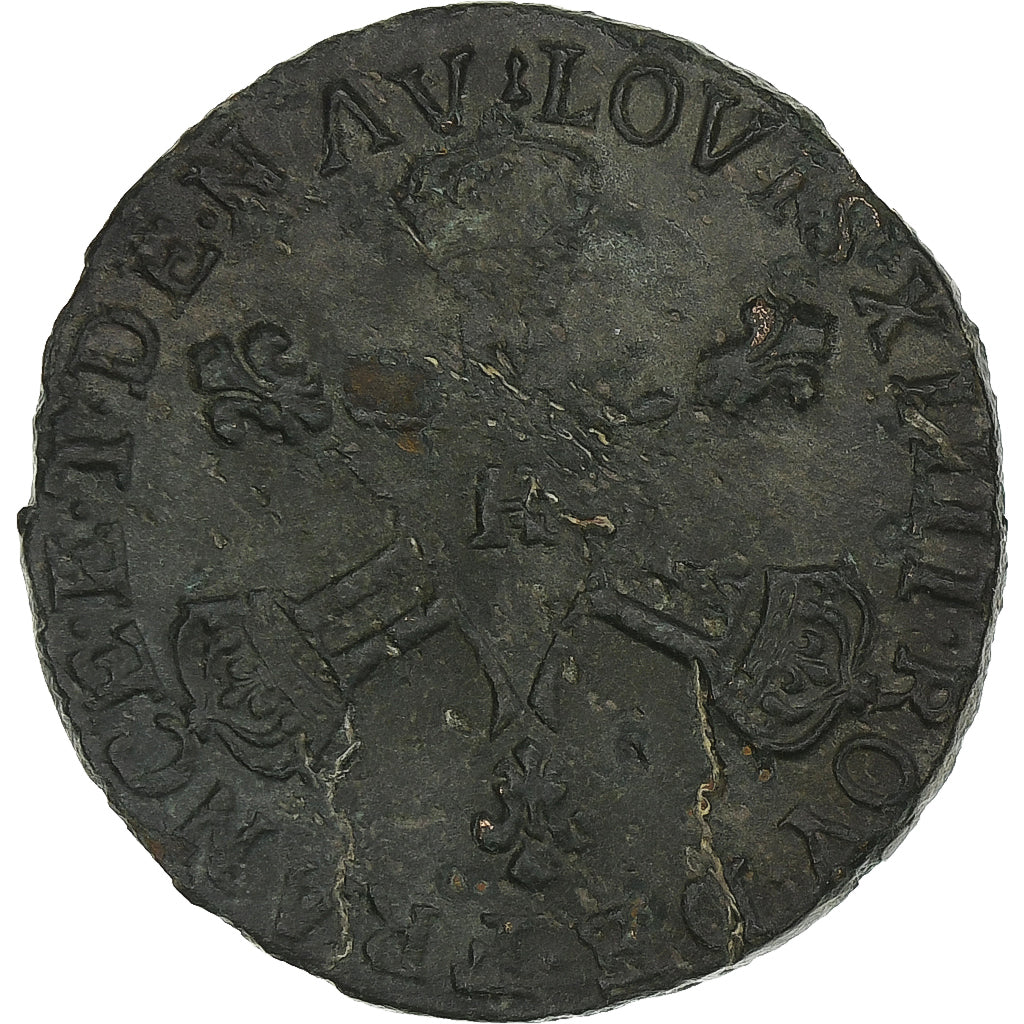 França, Louis XIV, Six deniers dits 