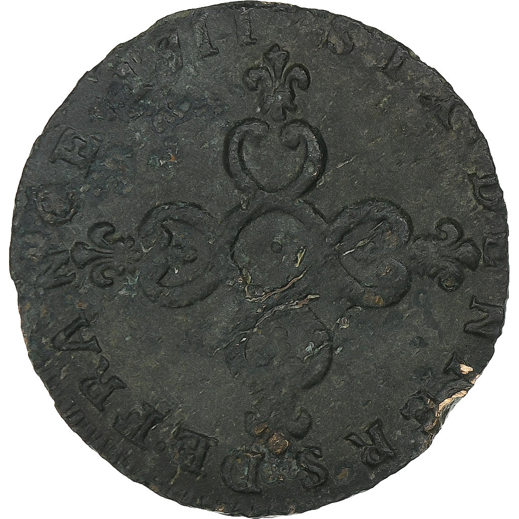 França, Louis XIV, Six deniers dits 