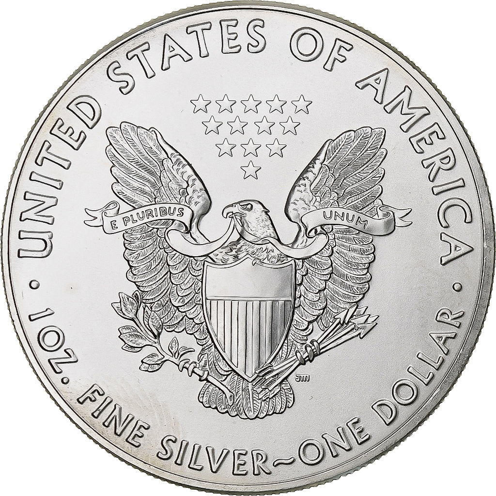 United States, 1 Dollar, 1 Oz, Silver Eagle, 2016, Philadelphia, Silver
