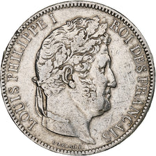 France, Louis-Philippe, 5 Francs, 1831, Paris, Silver, EF(40-45), Gadoury:677a