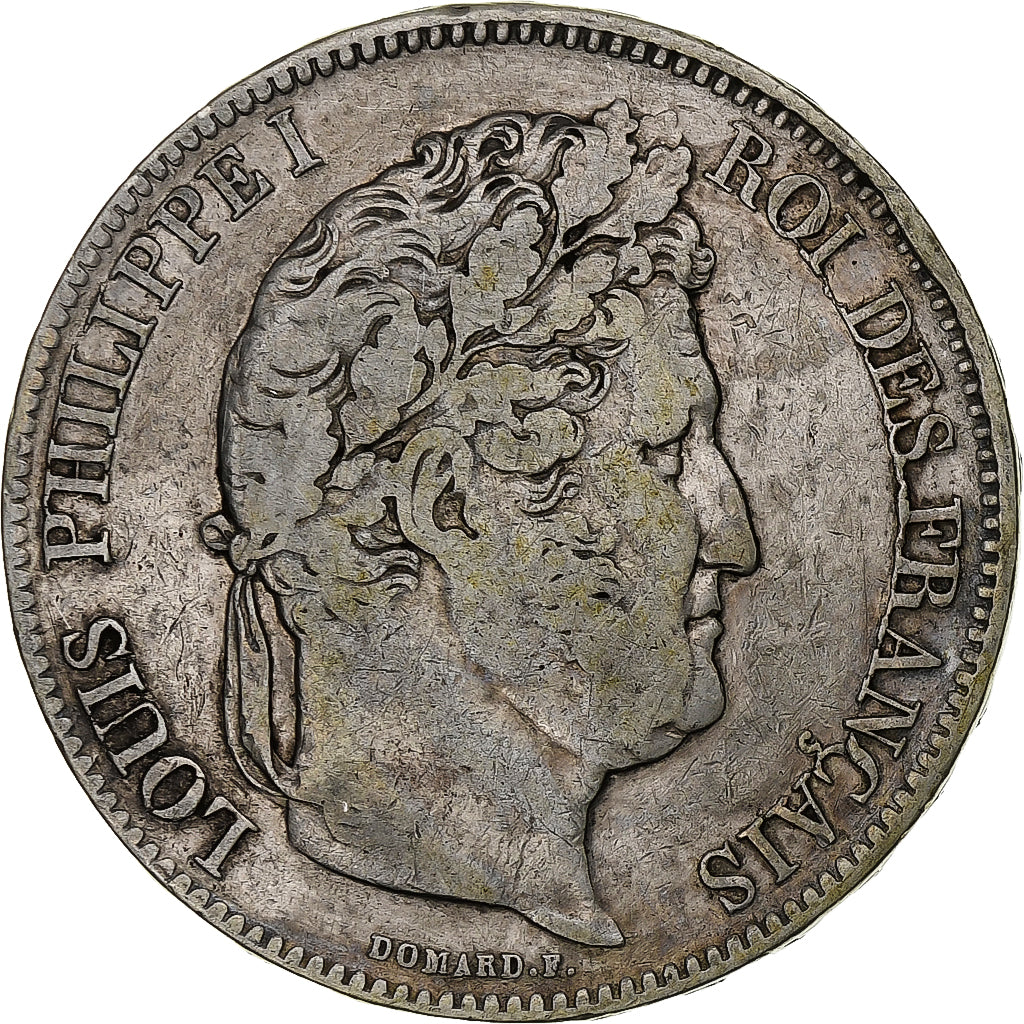 France, Louis-Philippe, 5 Francs, 1832, Lille, Silver, VF(30-35), Gadoury:678