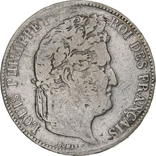Frankrijk, Louis-Philippe, 5 Francs, 1836, Lille, Zilver, FR+, Gadoury:678
