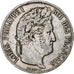 Frankrijk, Louis-Philippe, 5 Francs, 1838, Rouen, Zilver, ZF, Gadoury:678