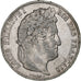 France, Louis-Philippe, 5 Francs, 1840, Rouen, Silver, VF(30-35), Gadoury:678