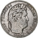 Frankrijk, Louis-Philippe, 5 Francs, 1842, Rouen, Zilver, FR+, Gadoury:678