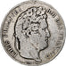 France, Louis-Philippe, 5 Francs, 1842, Lille, Silver, VF(30-35), Gadoury:678