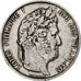 France, Louis-Philippe, 5 Francs, 1845, Lille, Silver, VF(30-35), Gadoury:678a