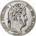 France, Louis-Philippe, 5 Francs, 1845, Paris, Silver, VF(30-35), Gadoury:678