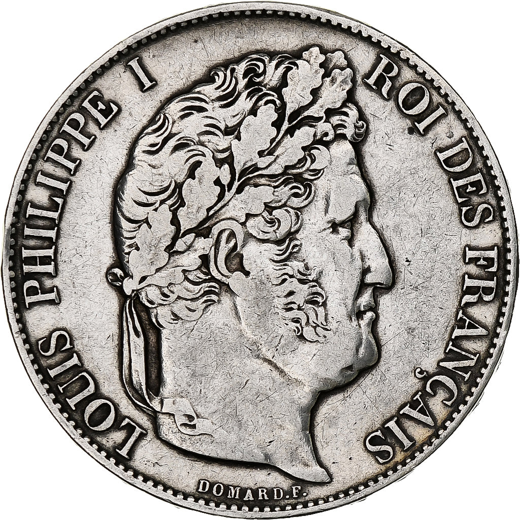 France, Louis-Philippe, 5 Francs, 1846, Paris, Silver, EF(40-45), Gadoury:678