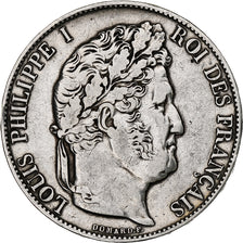 France, Louis-Philippe, 5 Francs, 1846, Paris, Silver, EF(40-45), Gadoury:678