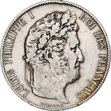 France, Louis-Philippe, 5 Francs, 1847, Paris, Silver, VF(30-35), Gadoury:678