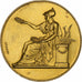 França, medalha, Société Industrielle de Rouen, 1896, Dourado, Brenet