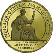 France, Token, Chambre au Tribunal de Commerce, Nantes, Gold, Proof, MS(63)