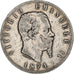 Italy, Vittorio Emanuele II, 5 Lire, 1874, Milan, Silver, VF(30-35), KM:8.3