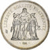 Frankrijk, 50 Francs, Hercule, 1977, Monnaie de Paris, Zilver, UNC-