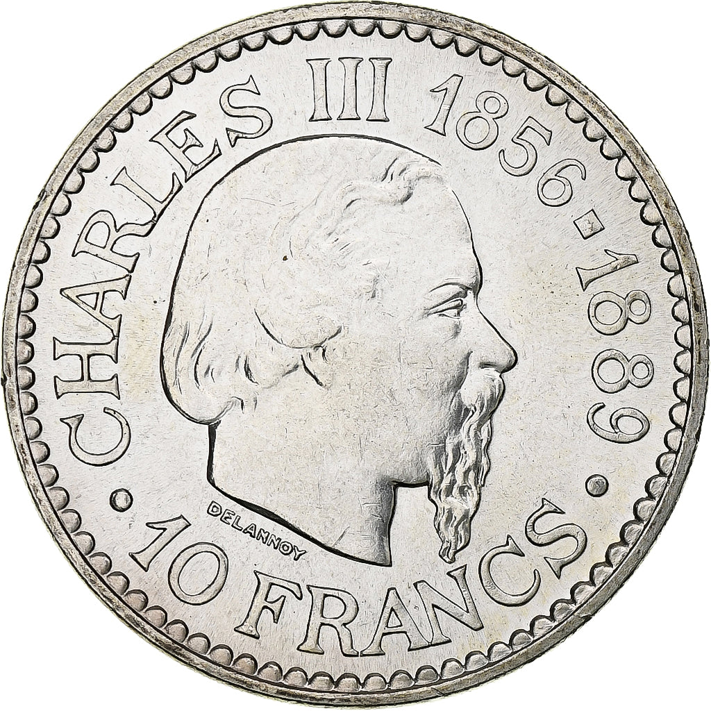 Monaco, Rainier III, 10 Francs, 1966, Monnaie de Paris, Silver, AU(55-58)