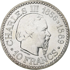 Monaco, Rainier III, 10 Francs, 1966, Monnaie de Paris, Silver, AU(55-58)