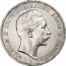 Kingdom of Prussia, Wilhelm II, 5 Mark, 1908, Berlin, Silver, EF(40-45), KM:523