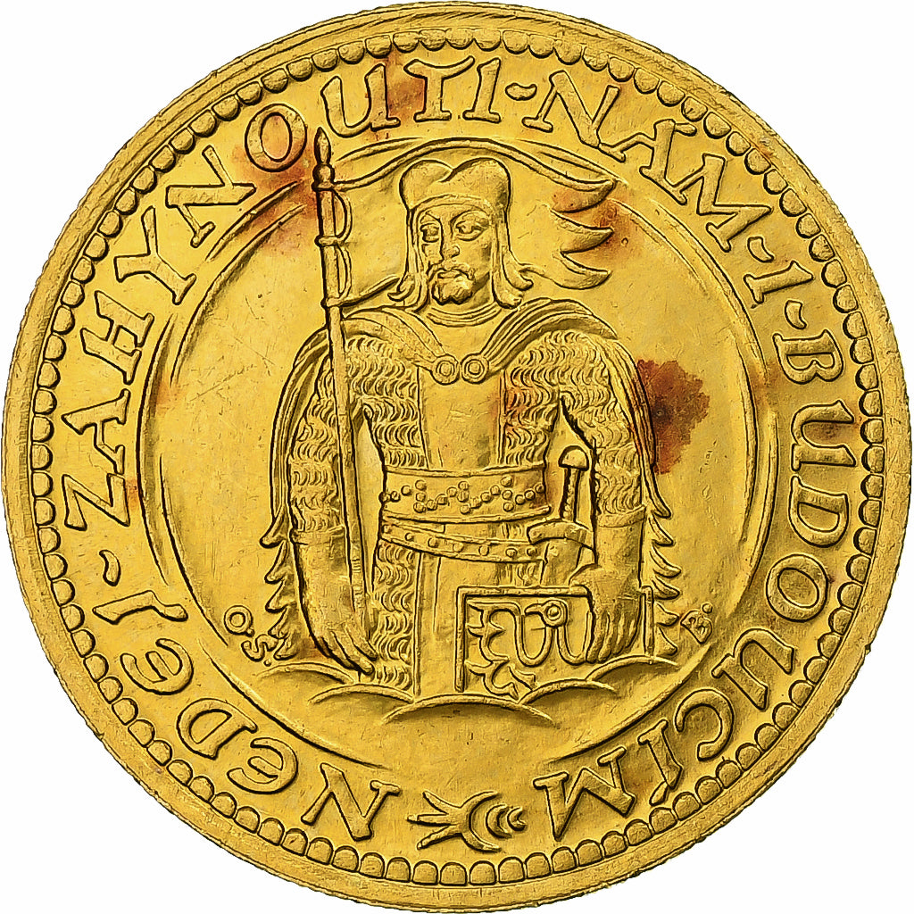 Tchécoslovaquie, 2 Dukaty, 1931, Kremnica, Or, SPL, KM:9