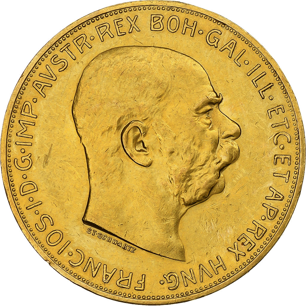 Autriche, François-Joseph, 100 Couronnes, 1912, Vienne, Or, TTB+, KM:2819
