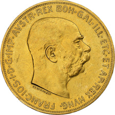 Autriche, François-Joseph, 100 Couronnes, 1912, Vienne, Or, TTB+, KM:2819