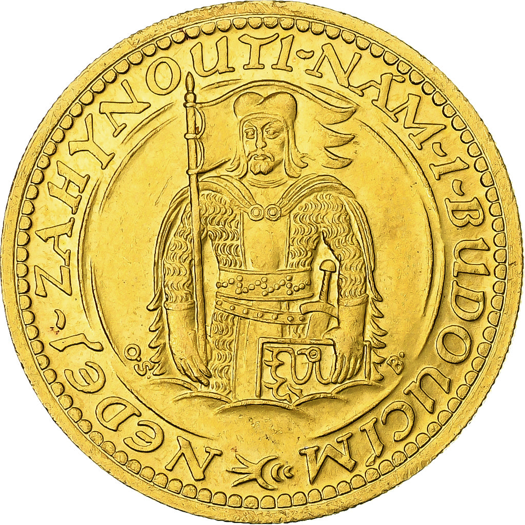 Czechoslovakia, 2 Dukaty, 1933, Kremnica, Gold, MS(64), KM:9