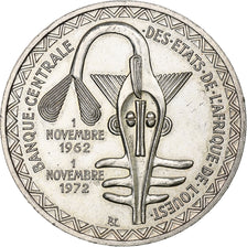 West African States, 500 Francs, 1972, Monnaie de Paris, Silver, AU(55-58)