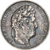 France, Louis-Philippe, 5 Francs, 1845, Lille, Silver, EF(40-45), Gadoury:678a