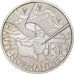 France, 10 Euro, Haute-Normandie, 2010, Monnaie de Paris, Silver, MS(63)