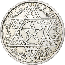 Morocco, Mohammed V, 100 Francs, AH 1372/1953, Paris, Silver, AU(50-53), KM:52