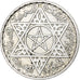Morocco, Mohammed V, 100 Francs, AH 1372/1953, Paris, Silver, AU(50-53), KM:52