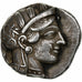 Attica, Tetradrachm, 490-407 BC, Athens, Plata, MBC+, SNG-Cop:31