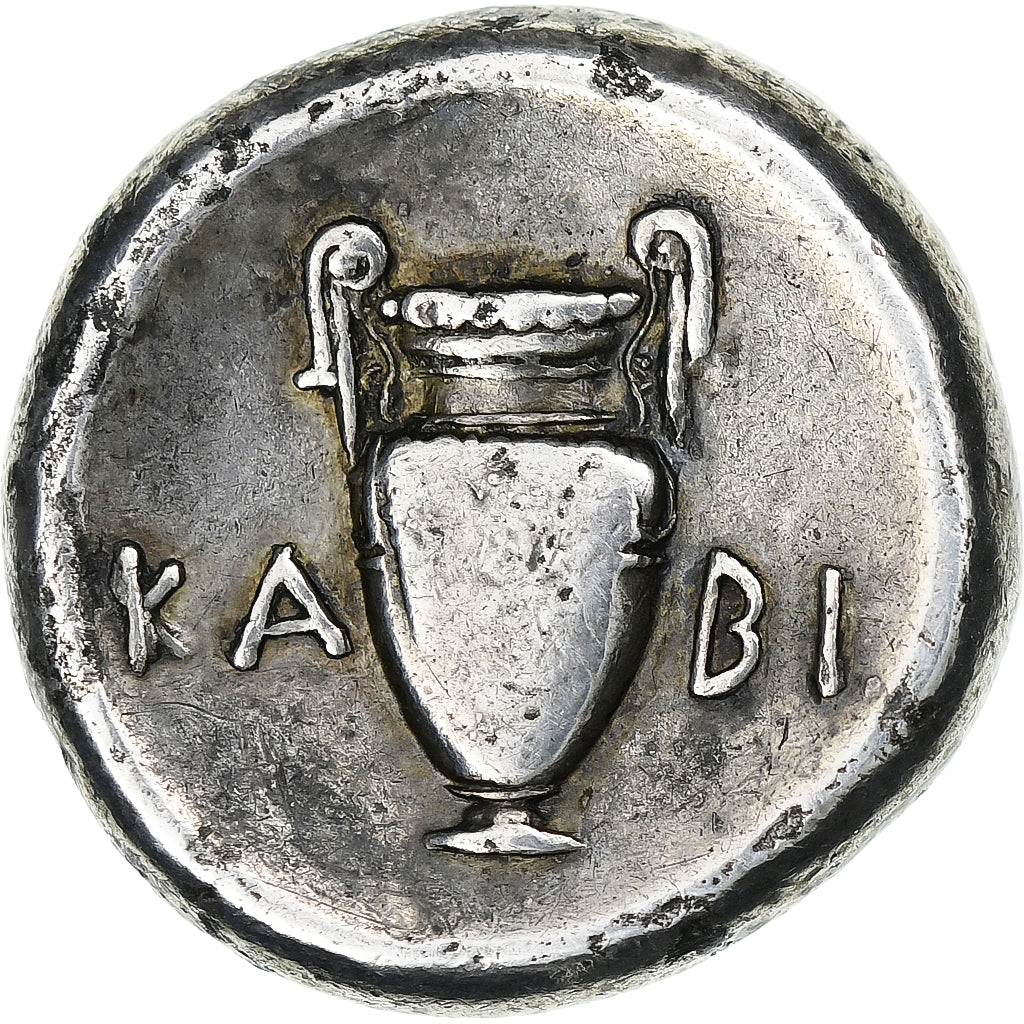 Boeotia, Stater, 368-364 BC, Thebes, Silver, AU(50-53), HGC:4-1332
