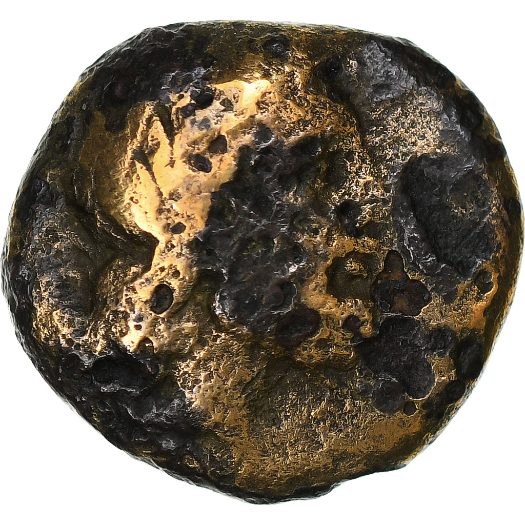 Lucania, Æ Unit, ca. 300-250 BC, Metapontum, Bronze, F(12-15), HGC:1-1115