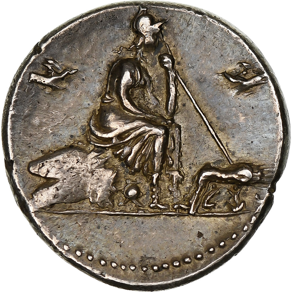 Anonymous, Denarius, 115-114 BC, Rome, Silver, AU(50-53), Crawford:287/1