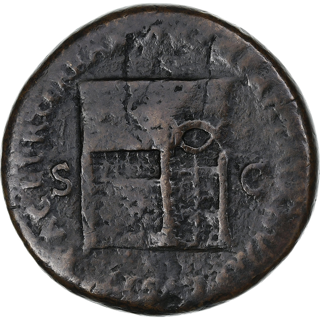 Nero, Sestertius, 62-68, Rome, Bronze, VF(20-25), RIC:264