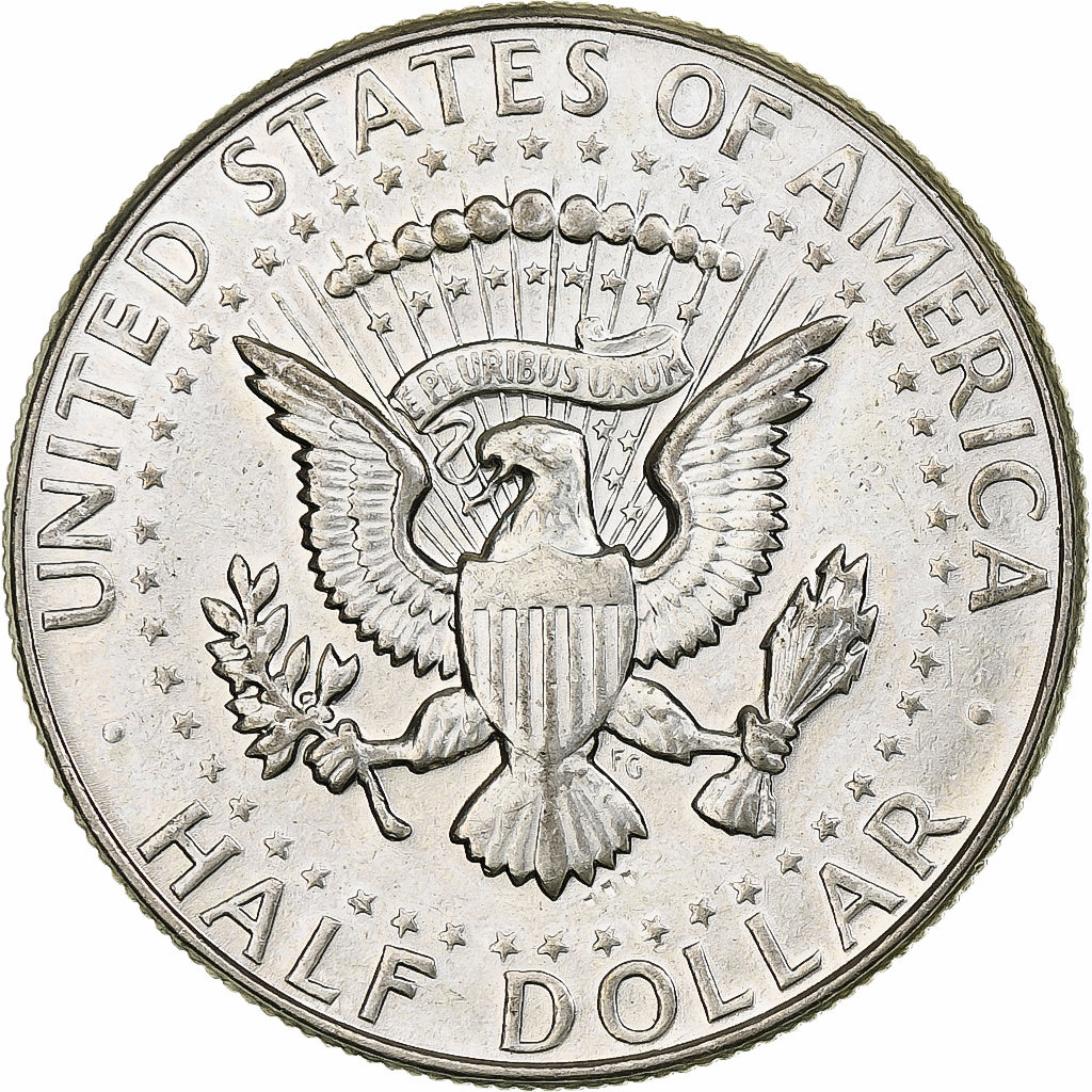 United States, Half Dollar, Kennedy, 1966, Philadelphia, Silver, AU(50-53)