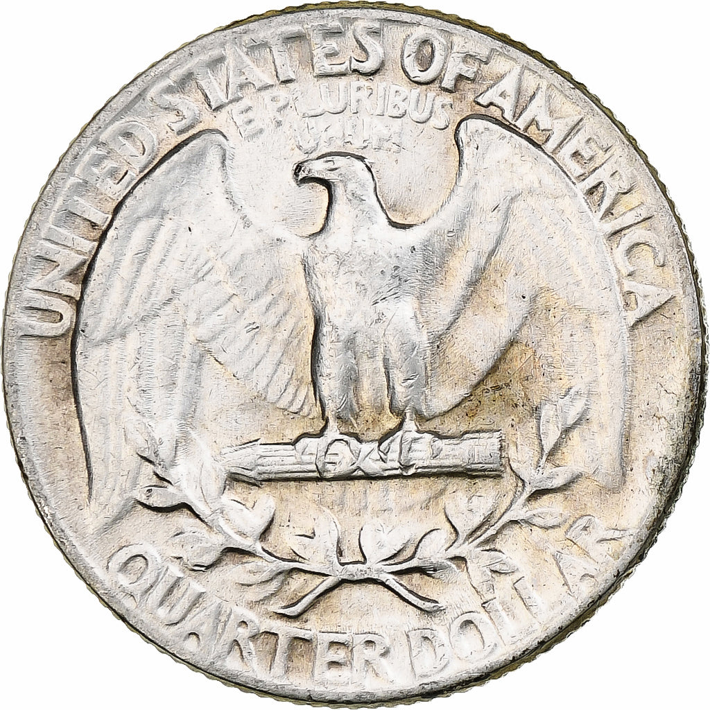 United States, Quarter, Washington, 1956, Philadelphia, Silver, EF(40-45)