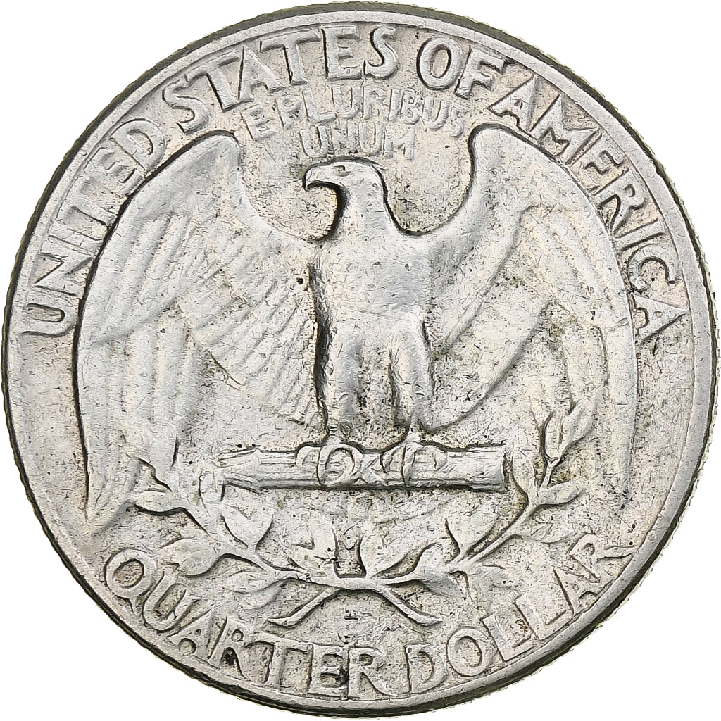 United States, Quarter, Washington, 1964, Philadelphia, Silver, EF(40-45)