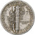 United States, Dime, Mercury, 1941, Philadelphia, Silver, VF(30-35), KM:140