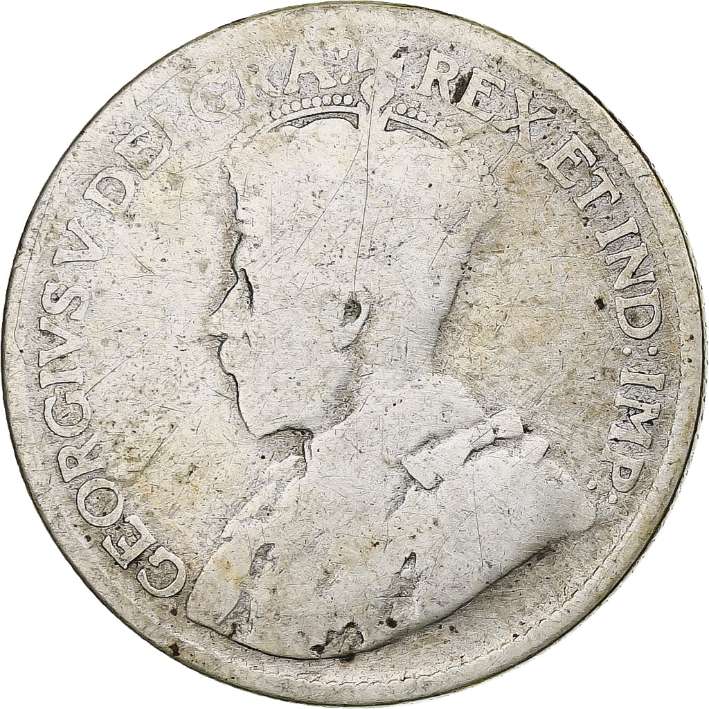 Canada, George V, 25 Cents, 1928, Ottawa, Silver, VF(20-25), KM:24a