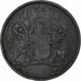 Saint Helena, Halfpenny Token, George IV, 1821, Copper, VF(30-35)