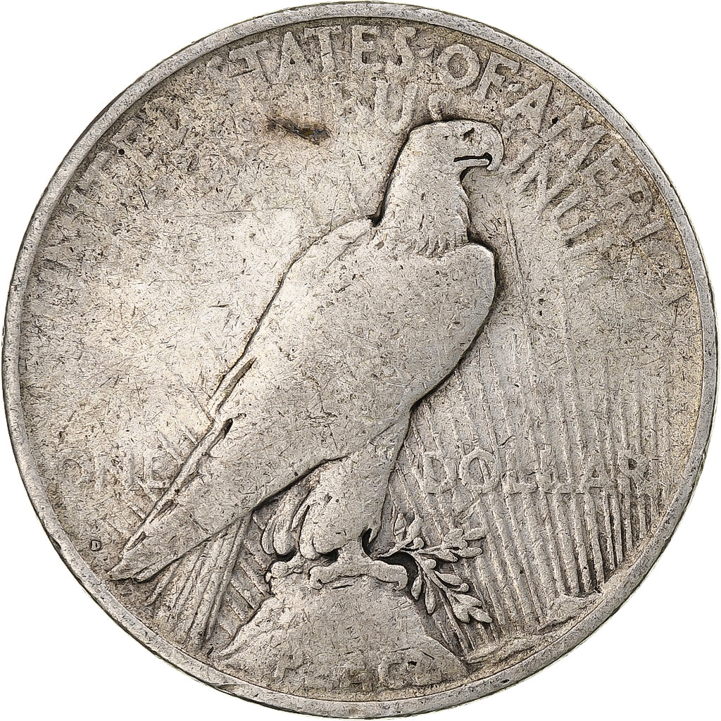 United States, Dollar, Peace, 1923, Denver, Silver, VF(30-35), KM:150