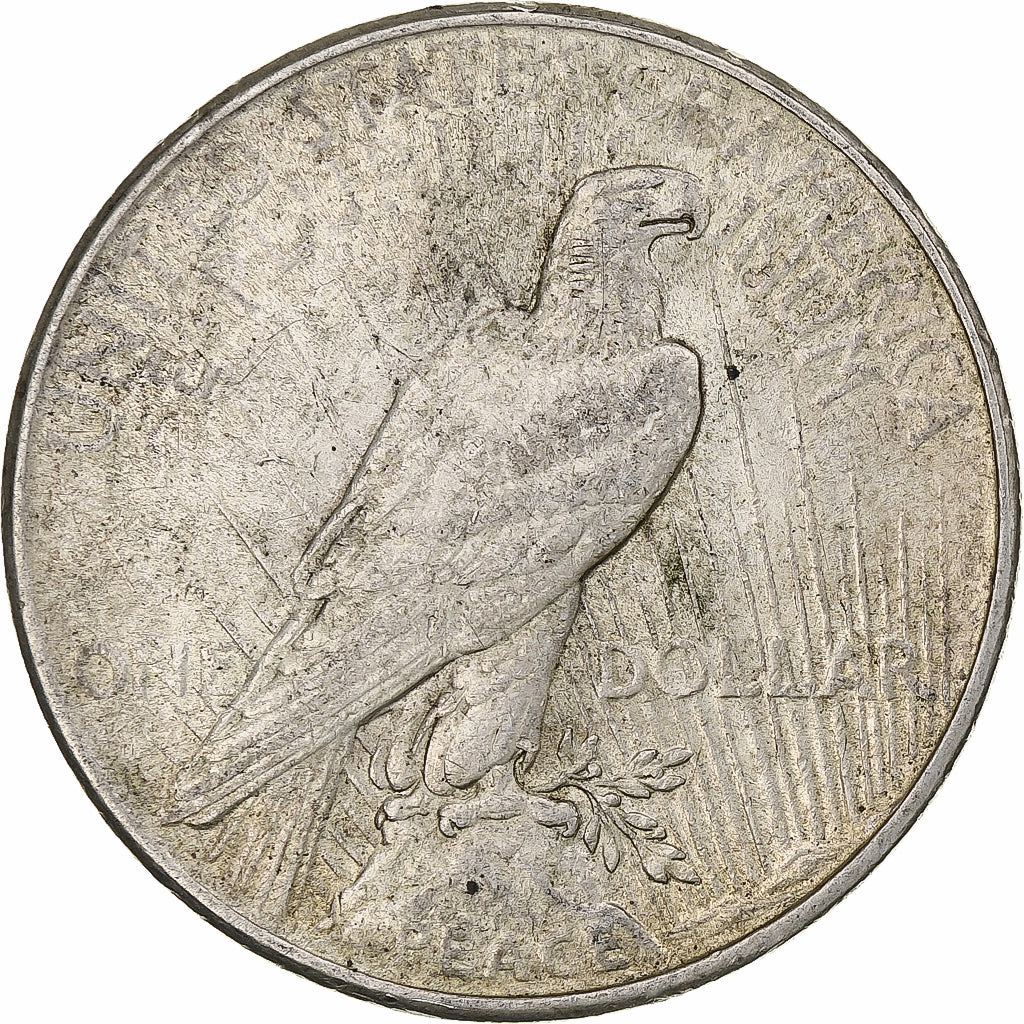 United States, Dollar, Peace, 1925, Philadelphia, Silver, VF(30-35), KM:150