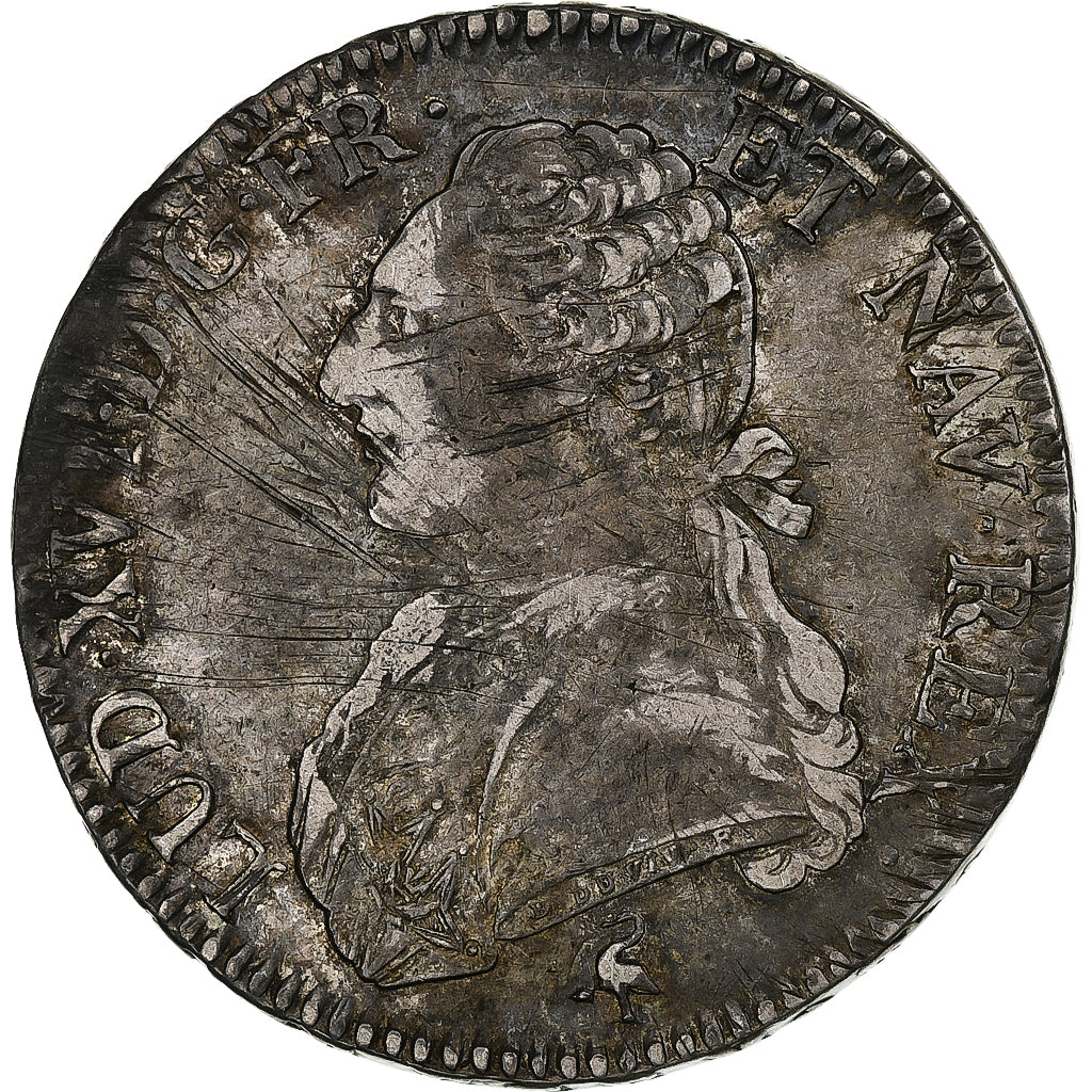 Frankrijk, Louis XVI, Ecu aux branches d'olivier, 1791, Paris, 1st semester